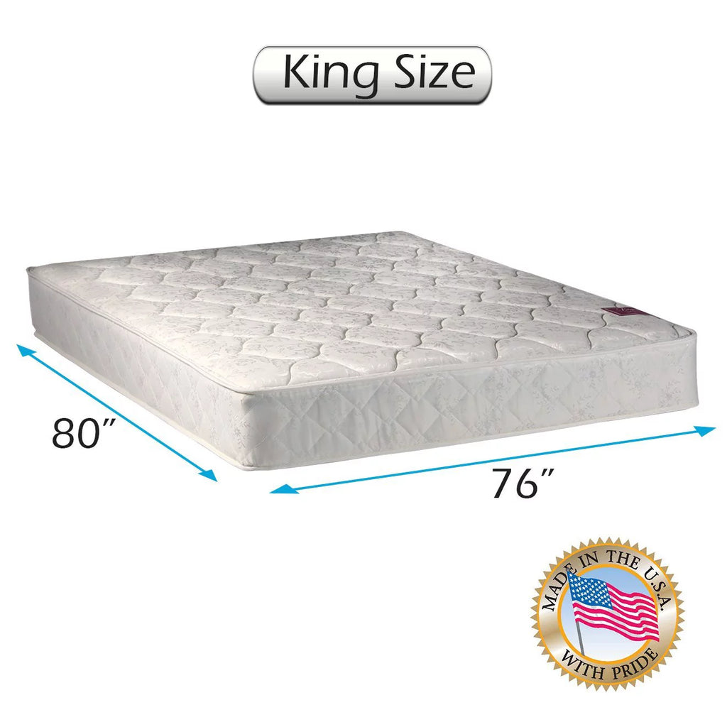 King Size One-Sided Innerspring Mattress with Cover G78317