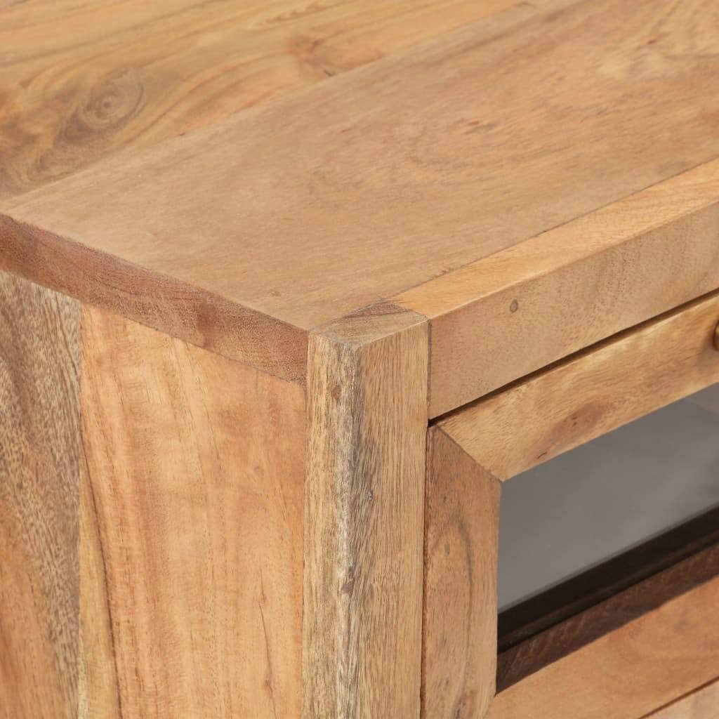 Solid Acacia Wood Sideboard J932178
