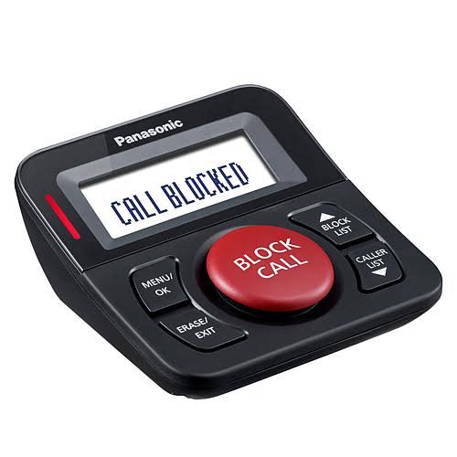 Call Block Button with Bilingual Talking Caller B4530
