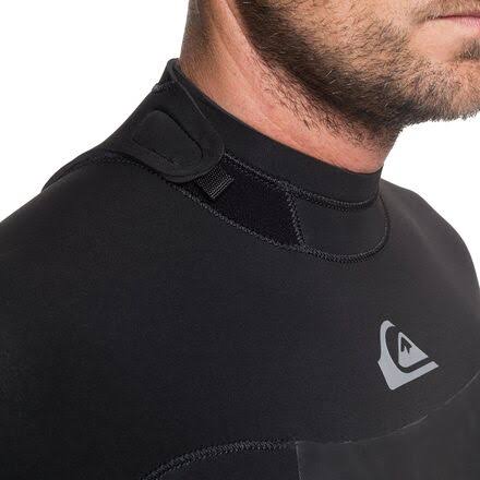 Black/Silver 3/2 Back Zip Wetsuit M6064