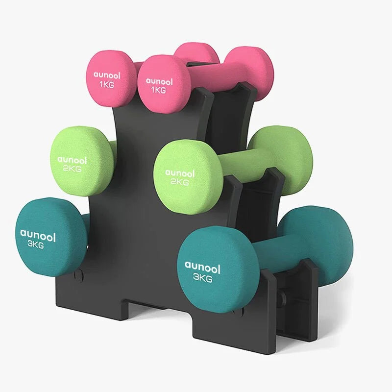 Set of 3 Neoprene Dumbbell Hand Weights N490783