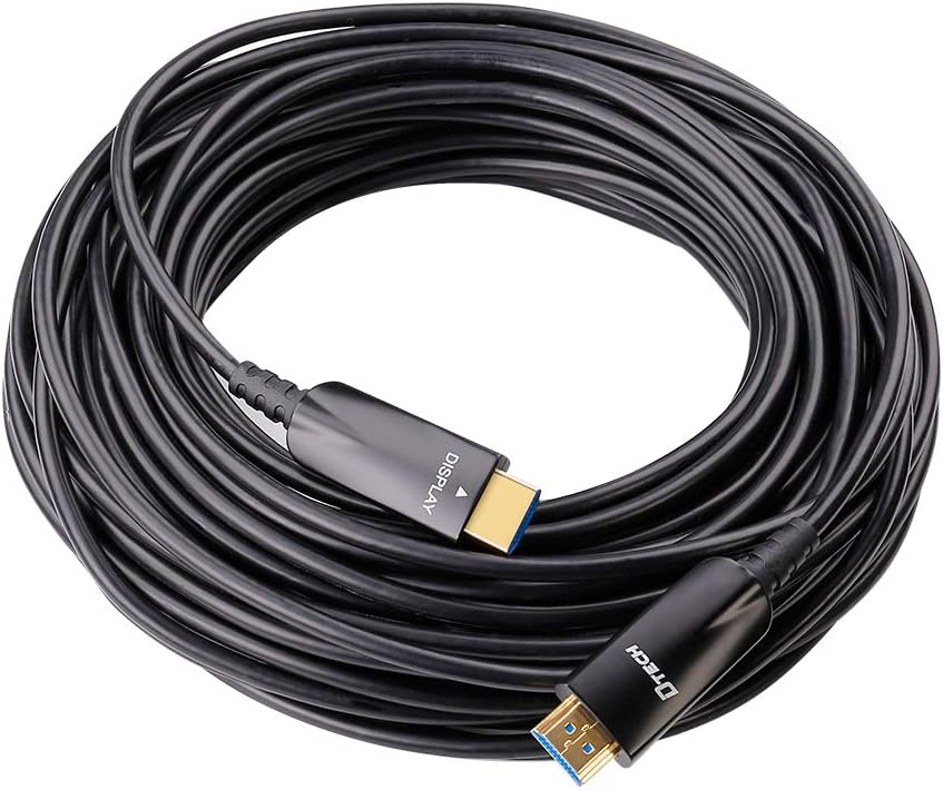 10m Fiber Optic HDMI Cable 4K 30Hz 1080p 60hz Black O8481