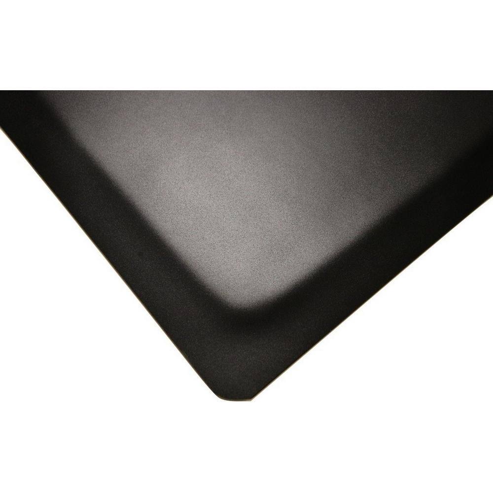 Black Rectangular Anti-Fatigue Mat S79717