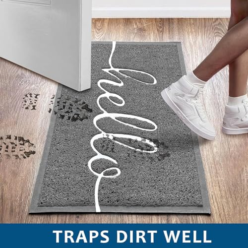 Black 36"x24" Non Slip Doormat W136661