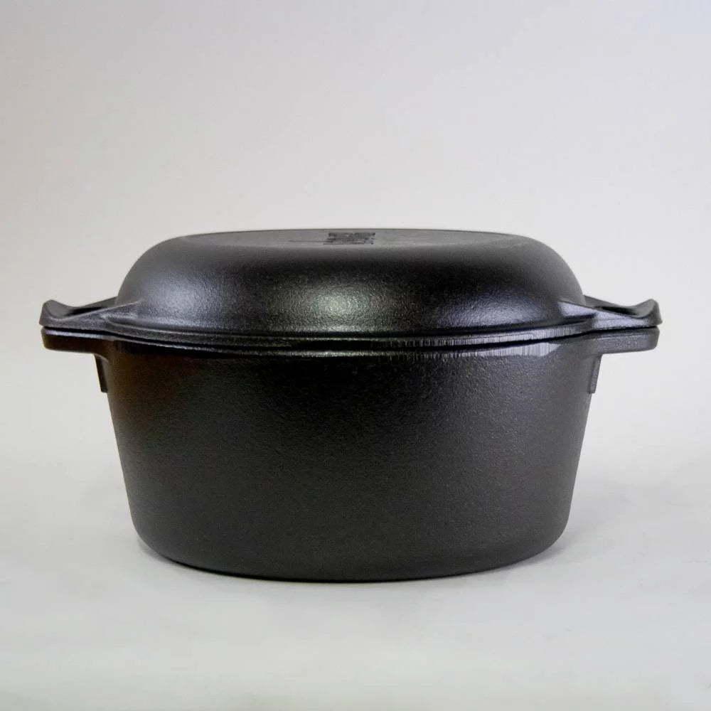 Cast Iron 5 Quart Double Dutch Oven U34271