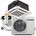 9,000 BTU 20 SEER 8-Way Compact Cassette Ductless Mini Split L3142