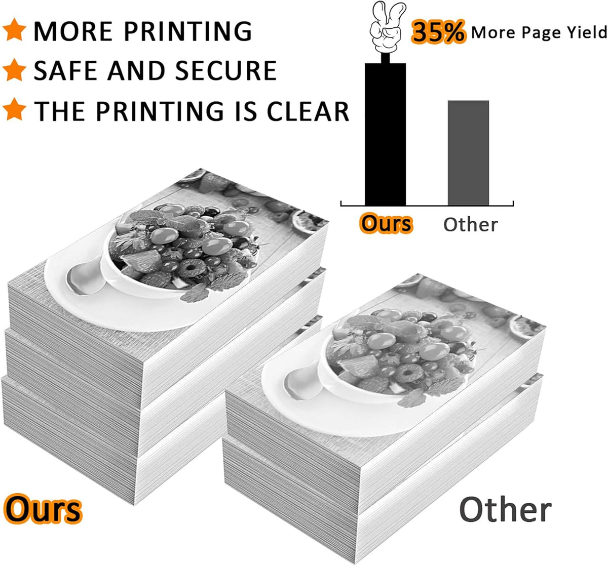 2 Pack Black Toner Cartridge for HP P2055 Printer A6177