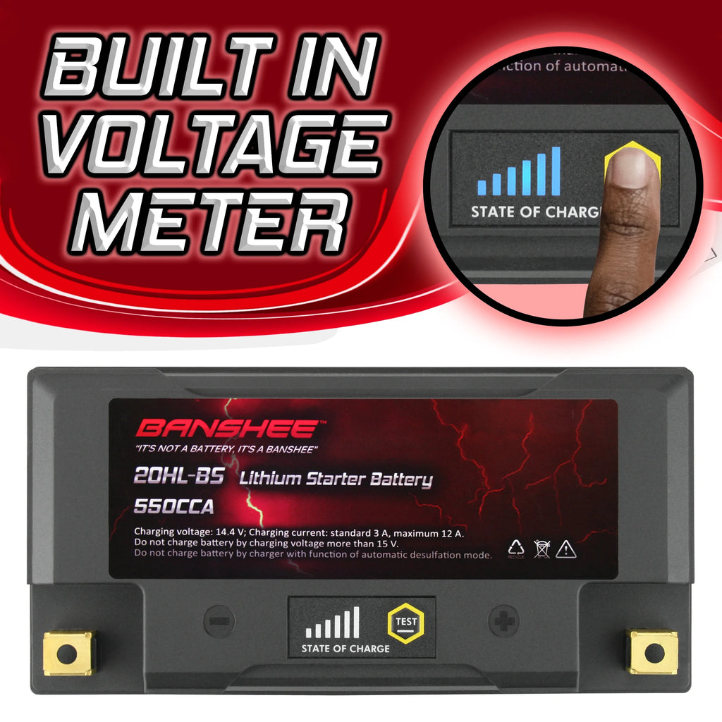 LiFePO4 Motorsports Battery U34344