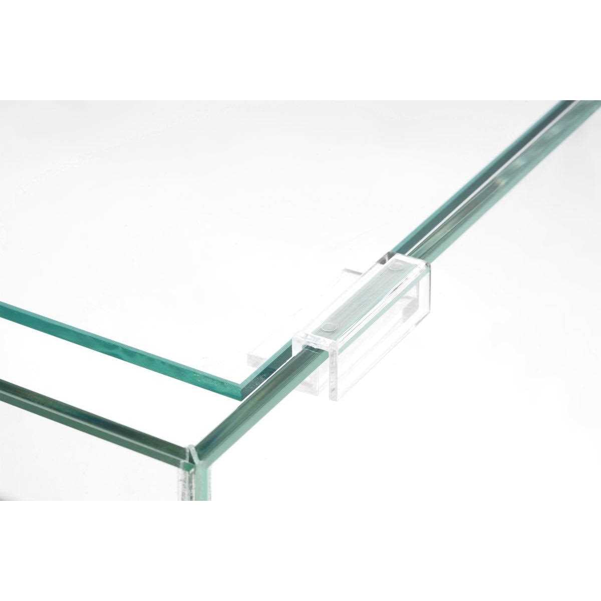Aquarium Tank Glass Lid with Clear Clips N591