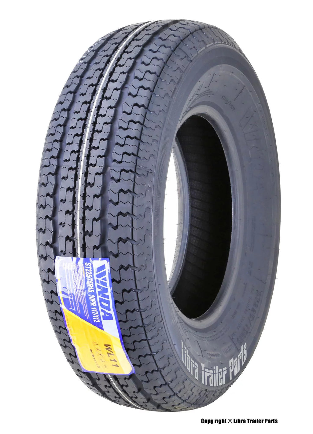 Set 4 Trailer Tire 225/75R15 10 Ply K425177
