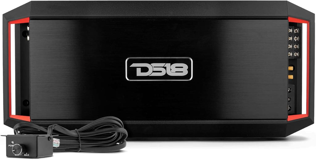 4-Channel 1600w Peak Car Amplifier with Remote Subwoofer Control S6726