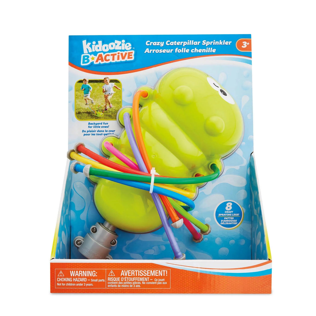 Crazy Caterpillar Sprinkler with 8 Colorful Legs X106