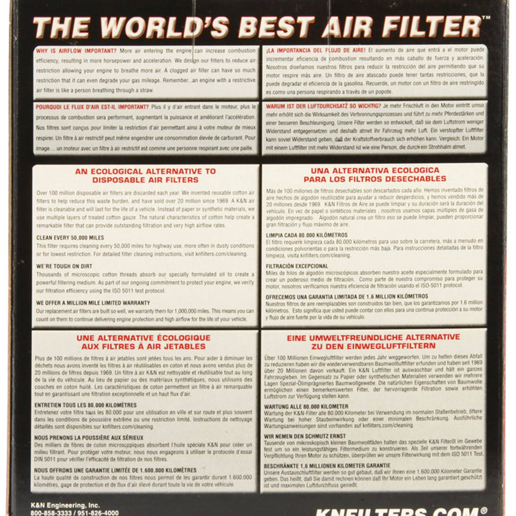 Replacement Air Filter E444