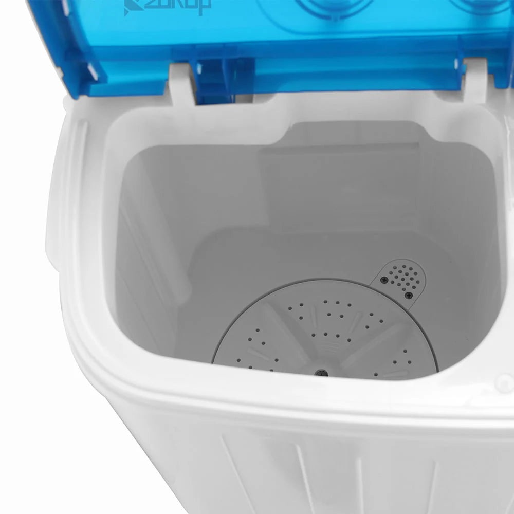 Portable Mini Compact Twin Tub 13.4lb Washing Machine P640972
