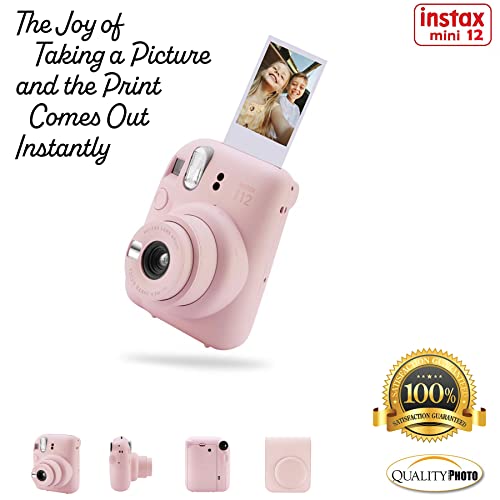 Lilac Purple Instant Camera with Case and Accessory Kit Y69003
