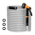 50ft Non-Expanding Garden Hose with 8-Layer Latex Core Q775