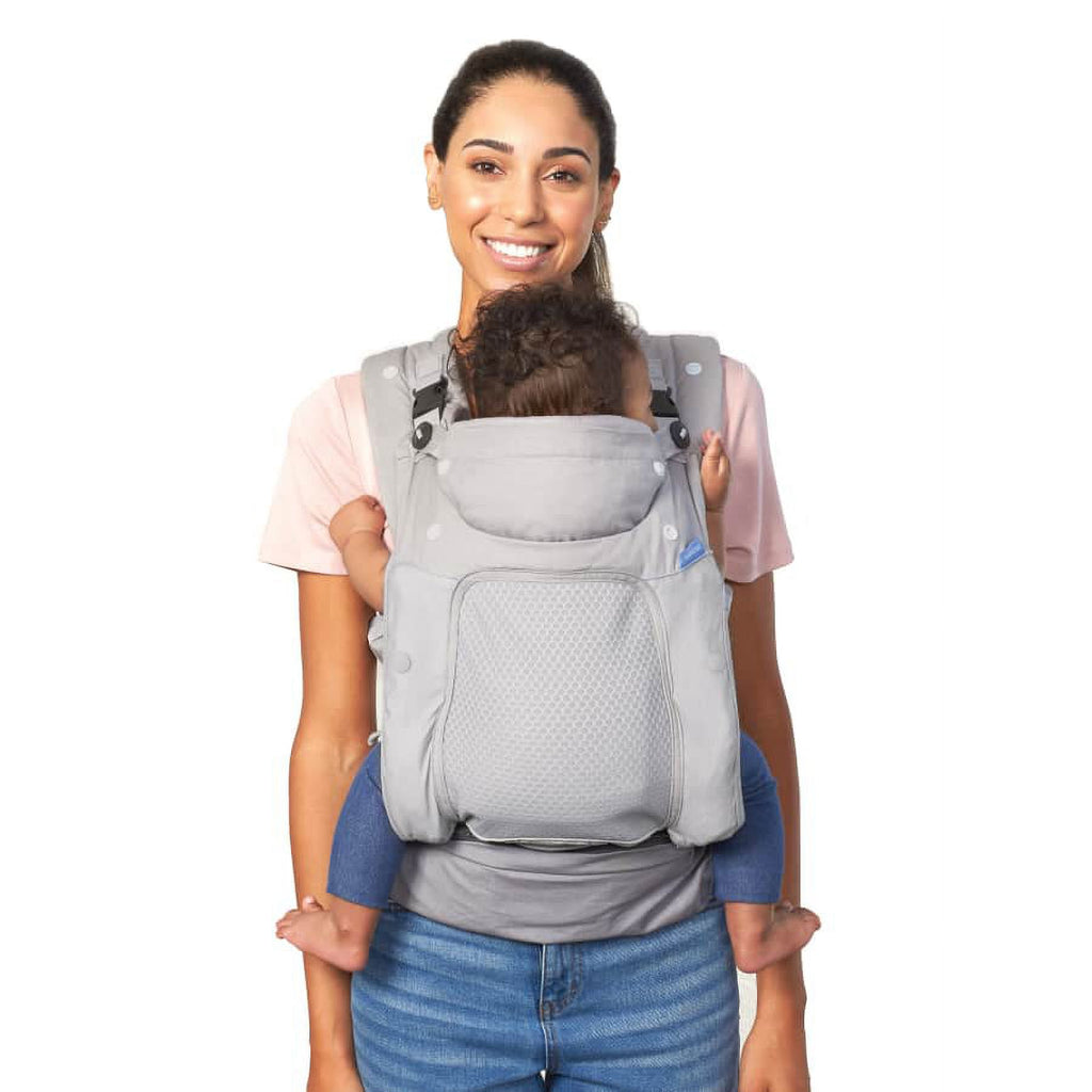 Gray 4-Position Ergonomic Baby Carrier L3631