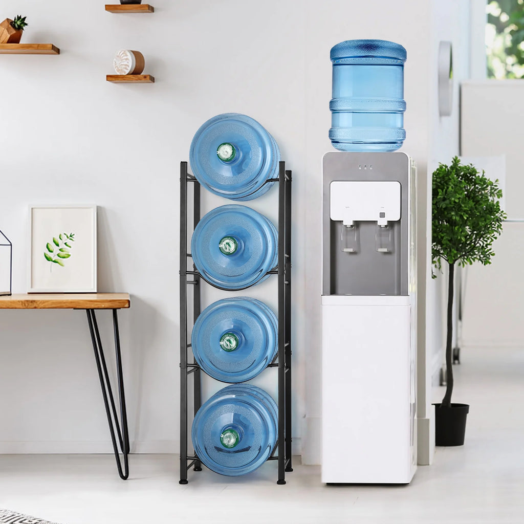 4-Tier Heavy Duty Water Bottle Holder Storage Rack K451942