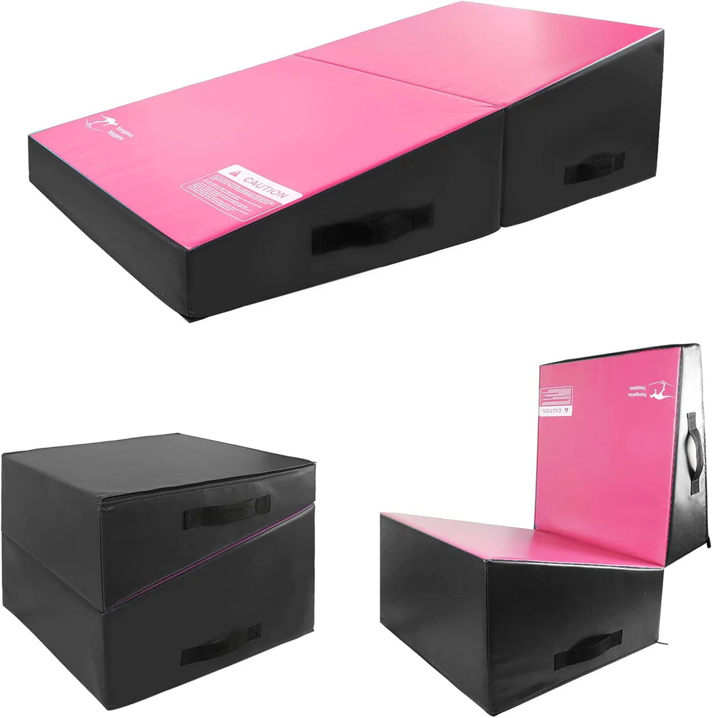 Pink Purple Incline Tumbling Mat A456