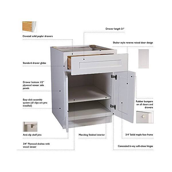 Espresso Double Door Kitchen Cabinet J99354