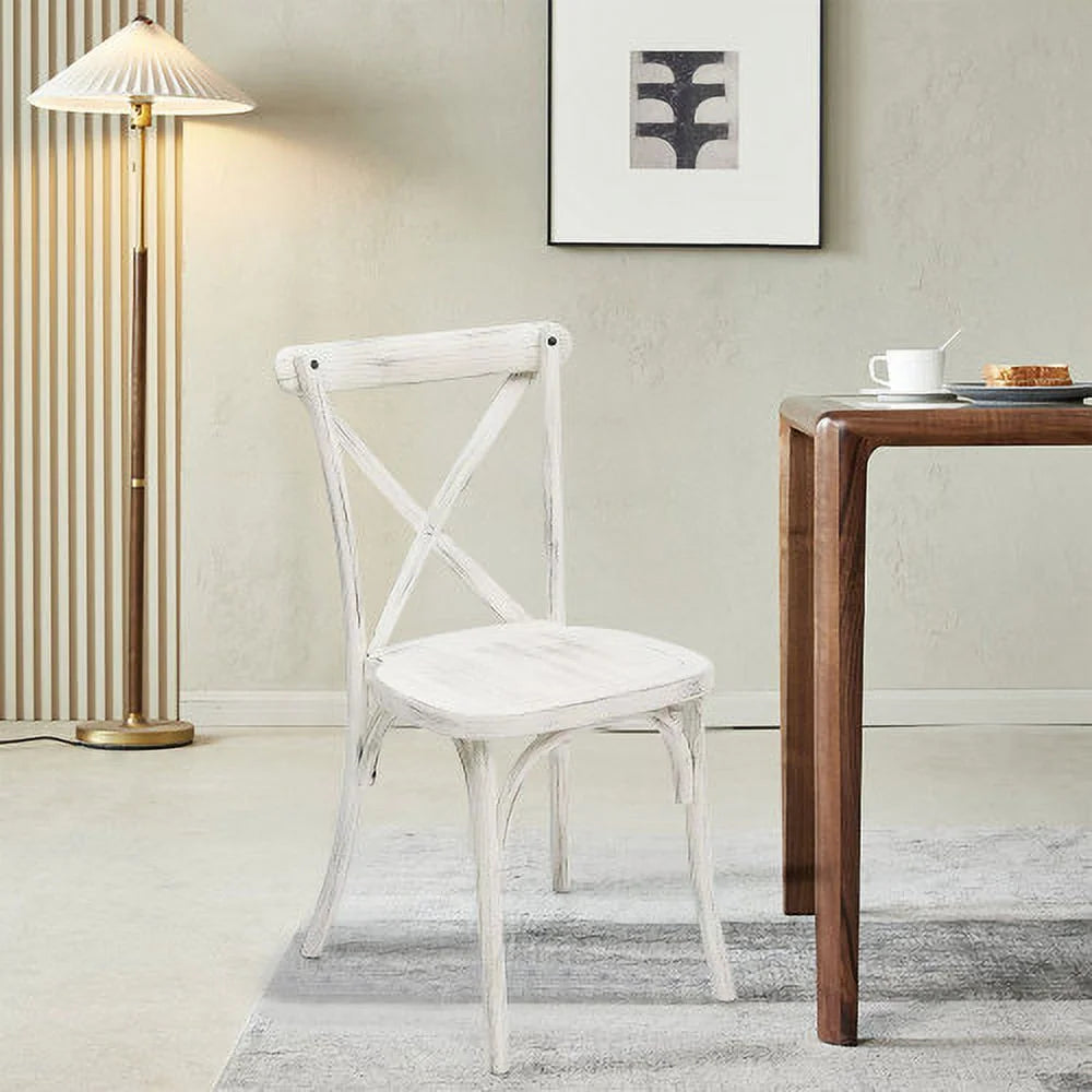 4-Pack Resin X-Back Chair Q55838
