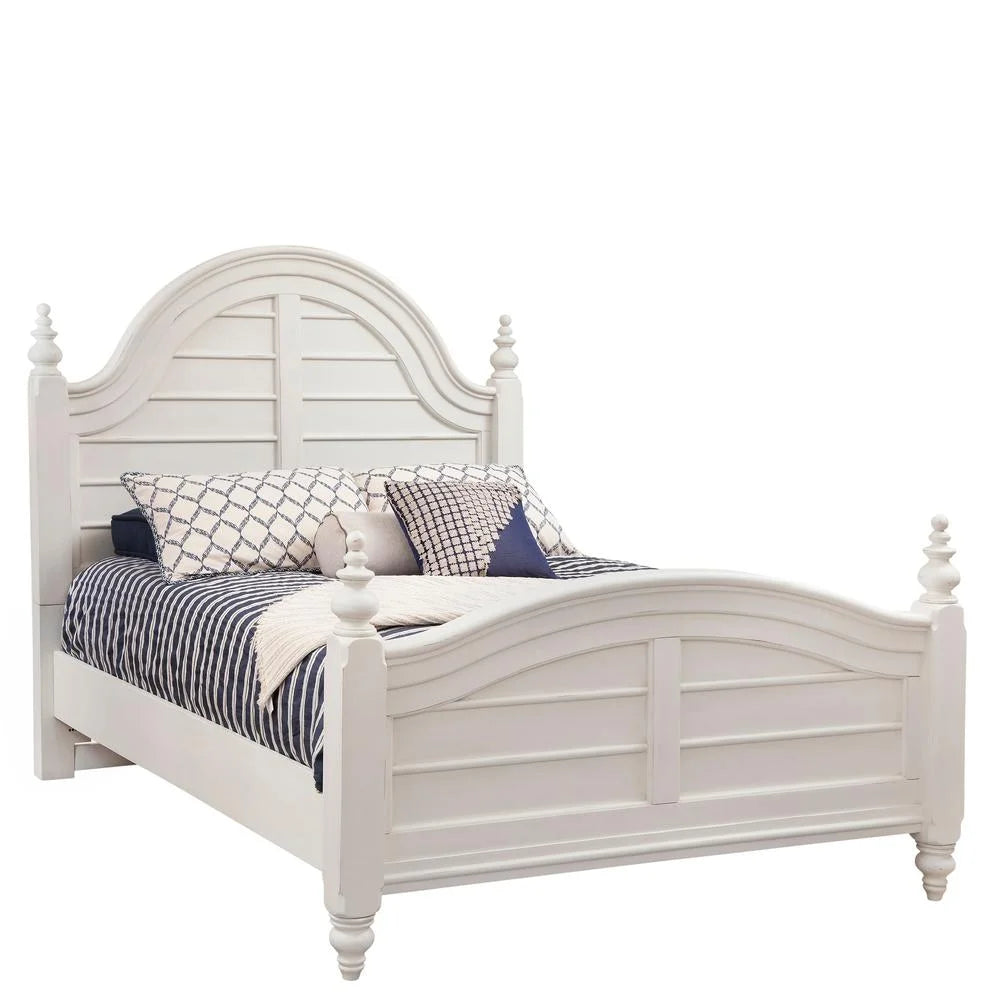 White King Wood Panel Bed J253369