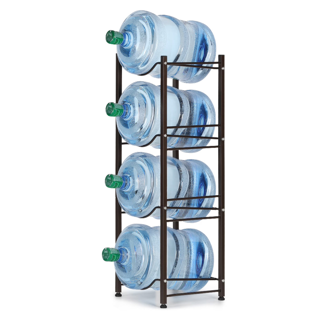 4-Tier Heavy Duty Water Bottle Holder Storage Rack K451942