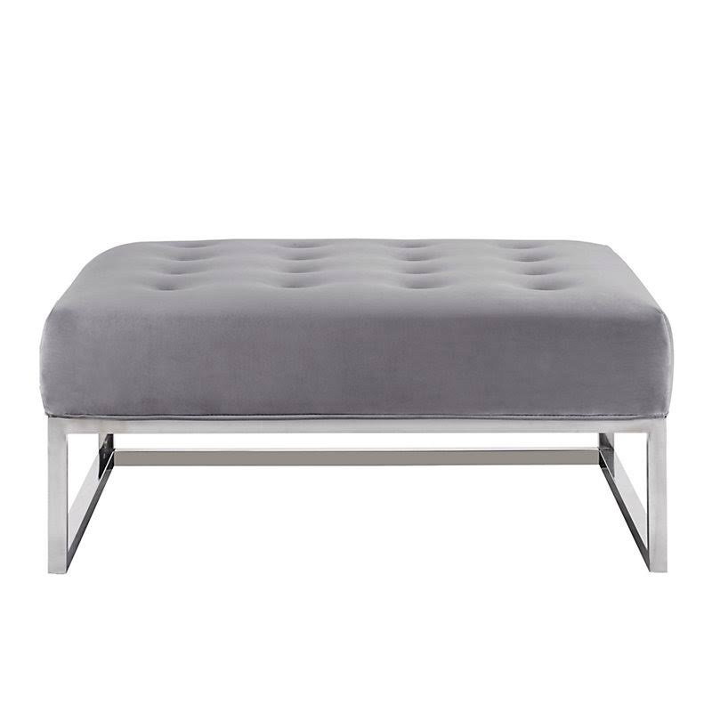 Velvet Ottoman X168