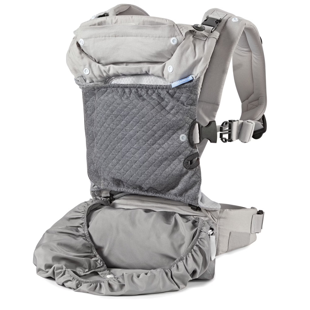 Gray 4-Position Ergonomic Baby Carrier L3631
