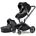 Black Adjustable Seat Height Baby Stroller T398