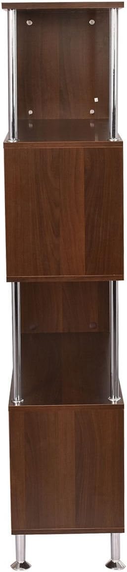 4-Tier Wooden Bookcase Bookshelf L4504