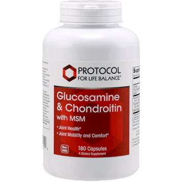 Glucosamine & Chondroitin with MSM 180 Capsules F51735
