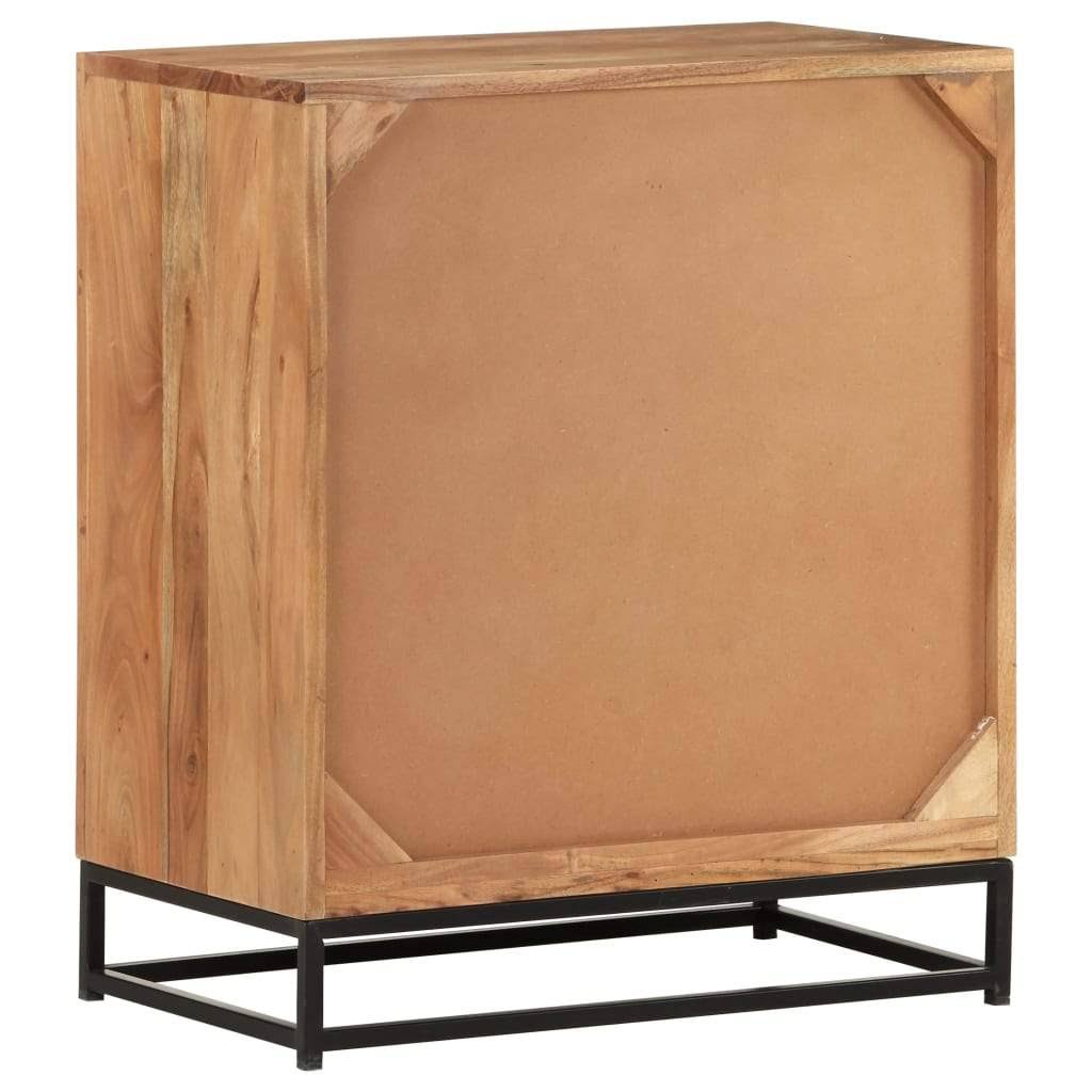 Solid Acacia Wood Sideboard J932178